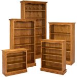 a u0026 e solid oak americana wood bookcase - bookcases at hayneedle CMNNEMT