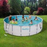 above ground pools - pools u0026 pool supplies - the home depot JSEFBHZ