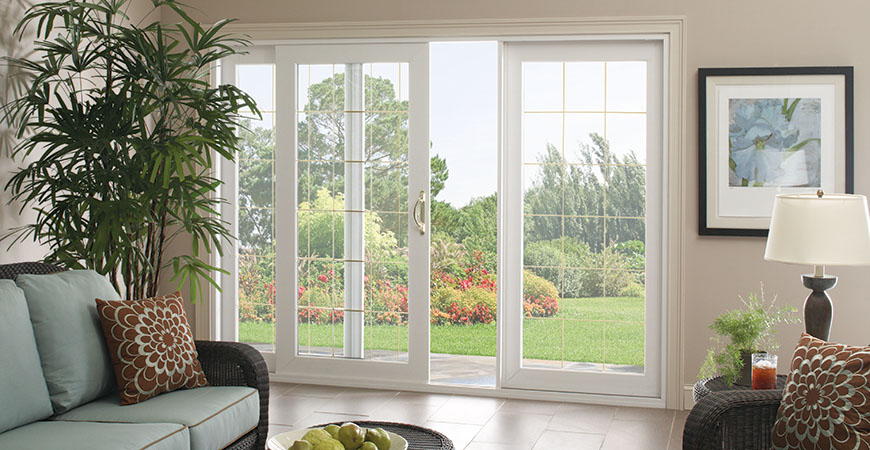 Buy sliding patio doors to increase the
  aesthetic look of your property