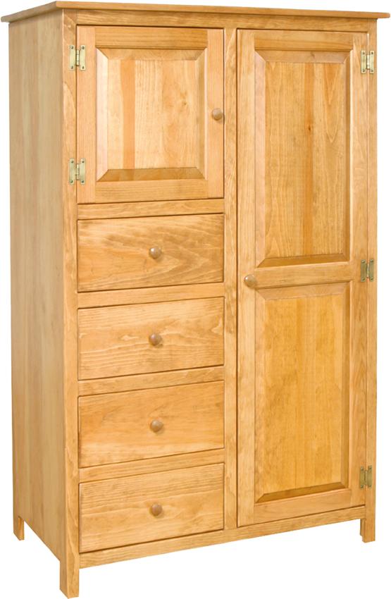 amish pine wood wardrobe armoire SVGTLAM