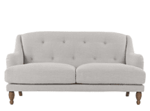 ariana 2 seater sofa, chic grey IKDZCWN