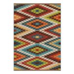 aztec rugs orian rugs - orian rugs indoor/outdoor aztec sedona multi area rug, 7u0027 JEOVODD