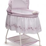 baby bassinet delta children infant girlu0027s sweet beginnings bassinet - floral YSORKZA