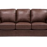 balencia dark brown leather sofa TFYDSGU