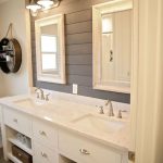 bathroom makeovers this bathroom makeover will convince you to embrace shiplap UJGXAME