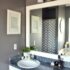 bathroom mirror ideas how to frame out that builder basic bathroom mirror (for $20 or less!) IZWOYYY