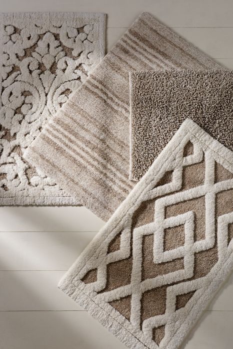 bathroom rugs fall in love with linen. all-natural fibers are delectable underfoot. ZRRZNMF
