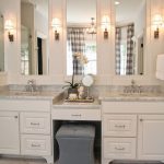 bathroom vanity ideas live beautifully: center hall colonial | master bath vanity and sinks. BXLFAQD