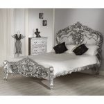 beautiful silver bedroom furniture : great silver bedroom furniture classic  accents patterned POAGVYM