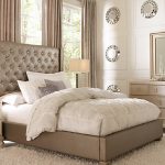 bedroom furniture sets sofia vergara paris silver 5 pc queen upholstered bedroom UZDJVSG