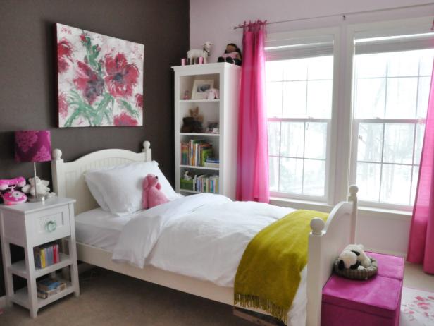 bedrooms for girls kids bedroom ideas | hgtv WZVGFJX