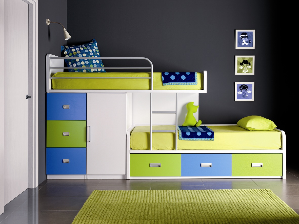 beds for kids fancy-space-saving-bunk-bed-design-inspiration-with- WRAGJPO
