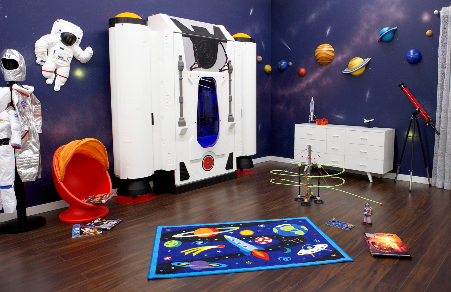 beds for kids spaceship bed 4 ... ADKUJHN