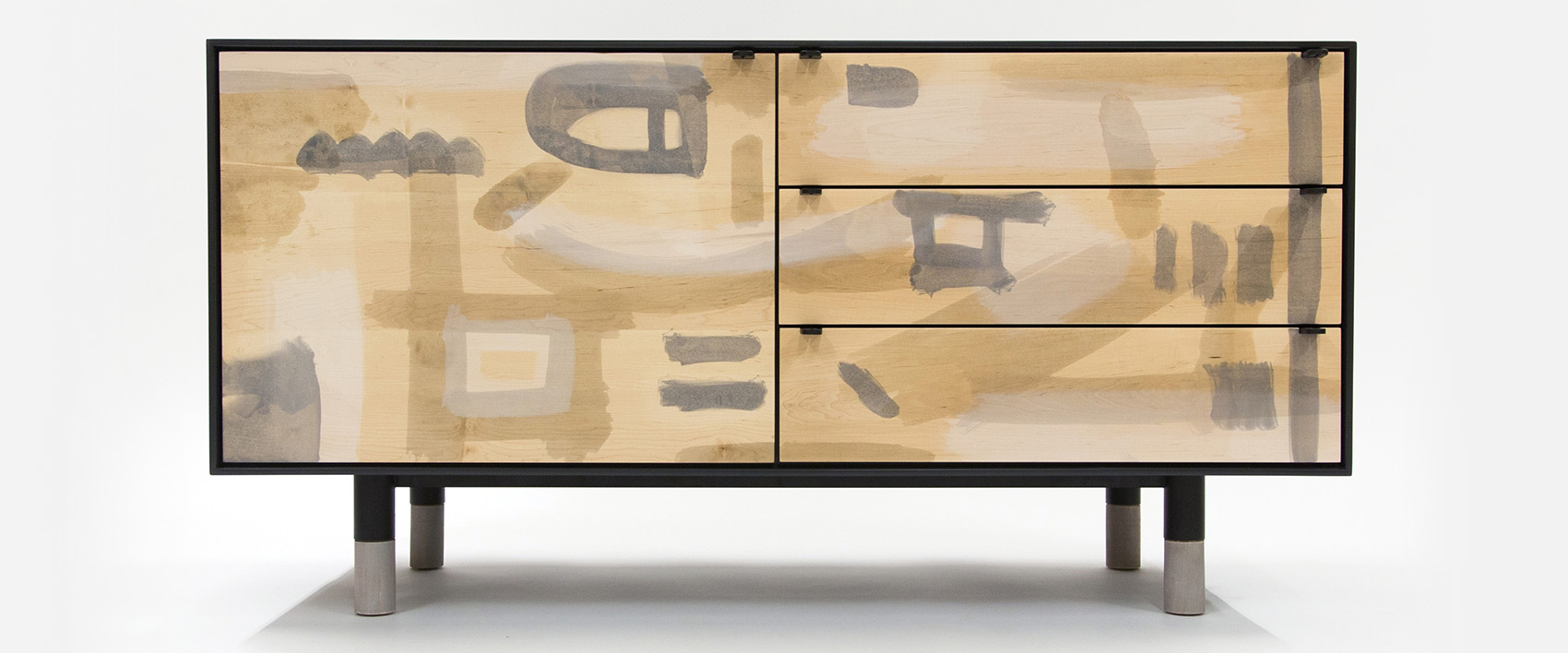 bespoke furniture make a statement with a hand-painted piece of furniture.  1_brisesdeprintemps_ninahelms HYEWGGP