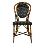 bistro chairs black u0026 cream mediterranean bistro chair $235 JAORIZP