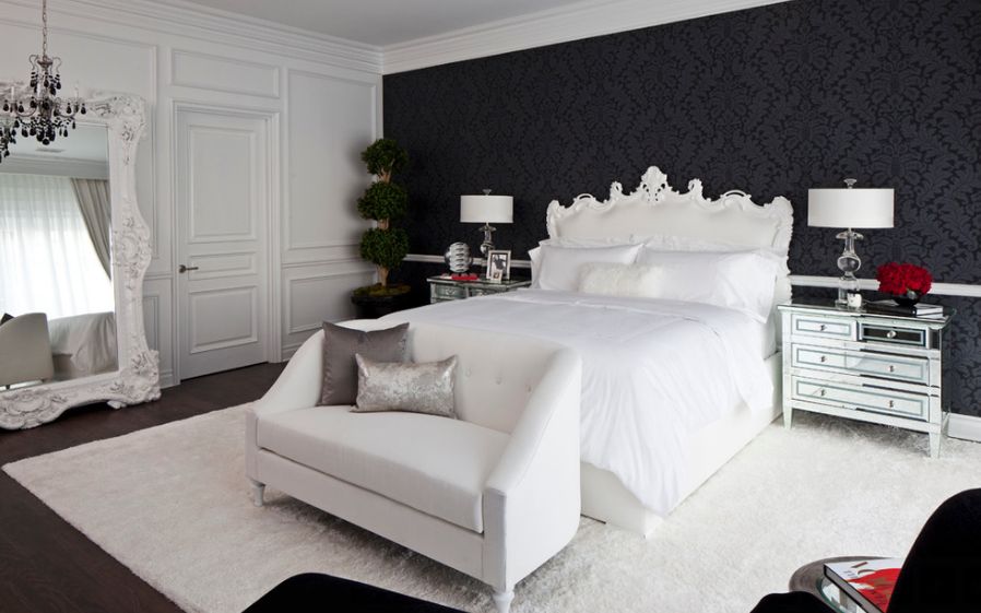 black and white bedroom 35 timeless black and white bedrooms that know how to stand out BPNOQQU