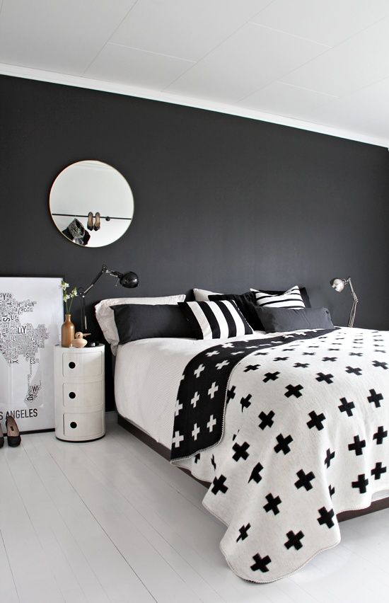 black and white bedroom 35 timeless black and white bedrooms that know how to stand out QFCJPJZ