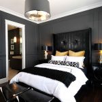 black and white bedroom bold black and white bedrooms with bright pops of color ABUFHWD