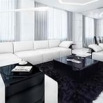 black and white living room 20 modern contemporary black and white living rooms | home design lover NLKERCO