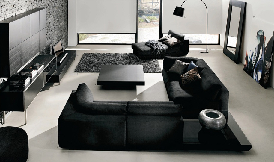 black and white living room black white living room OHLSQLP