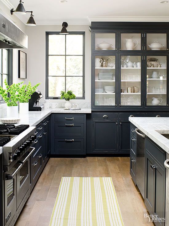 black kitchen cabinets 20 remodeling ideas youu0027ll wish youu0027d thought ... SYRLPGT