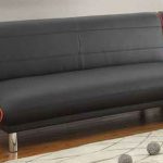 black leather sofa bed WYQUKIG