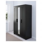 black wardrobe brimnes wardrobe with 3 doors - black - ikea NBDNRGS