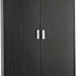 black wardrobe home new capella 2 door wardrobe - black498/9062 HQWMLIQ