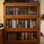 bookcases with glass doors for ... VTEBEUM