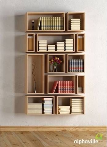 bookshelf ideas 45 diy bookshelves: home project ideas that work shadow boxes on a wall DXGIQDG