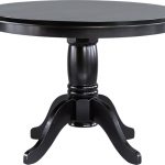 brynwood black round table HRTLPBI
