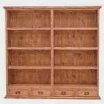buy large bookcase with drawers (brown) (77.00 GMMEGBD