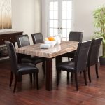carmine 7 piece dining table set - dining table sets at hayneedle XLJHVNY