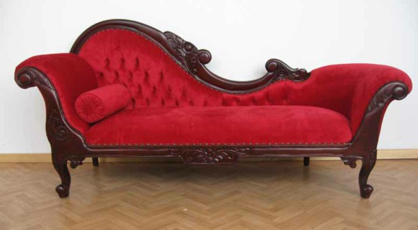 chaise lounge sofa chaise longue sofa classic furniture red AIYVSCU