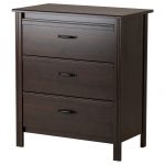 chest of drawers brusali 3-drawer chest, brown width: 31 1/2  GXJFNQF