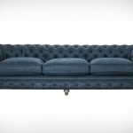 chesterfield denim sofa | uncrate SWHTXBY