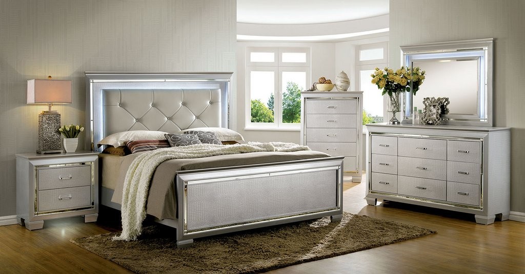 Get hold of the silver bedroom furniture