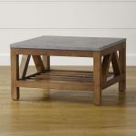 coffee tables bluestone square coffee table | crate and barrel FGRVQYS