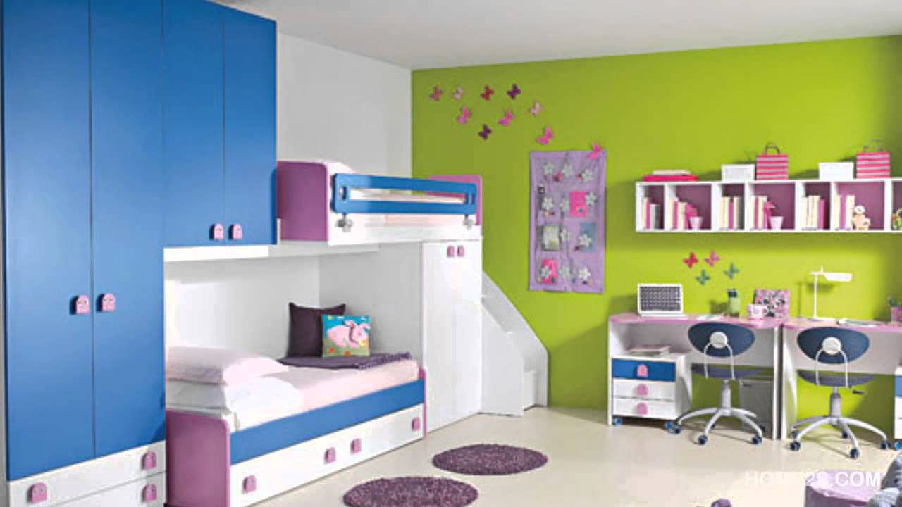 colorful kids room decor ideas 02 - youtube XKBOGDW