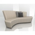 contemporary sofa art deco curved sofa MPZYWXO