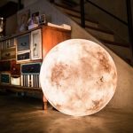 cool lamps your house will seem magical with these moon-like luna lamps inside it KWCJVIU