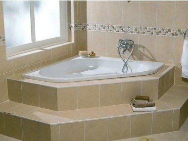 corner baths piazza white built-in corner bath - 1350x 1350mm QNYHKXG