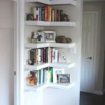 corner shelves put shelving in unused corners of the house! | 29 sneaky tips FLVSGJF