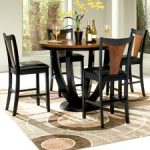 counter height dining table mayer 5 piece counter height dining set JTJBRHK