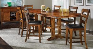 counter height dining table picture of iron strap counter height dining set ZDEICTK