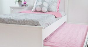 craft charleston white girls bed with white trundle bed FKRBVOR