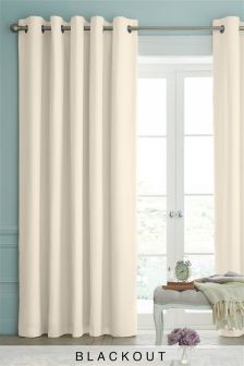 cream curtains cotton eyelet blackout curtains studio collection by next ORCYQNP