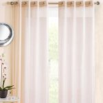 cream curtains marrakesh eyelet voile panel INRMGTW