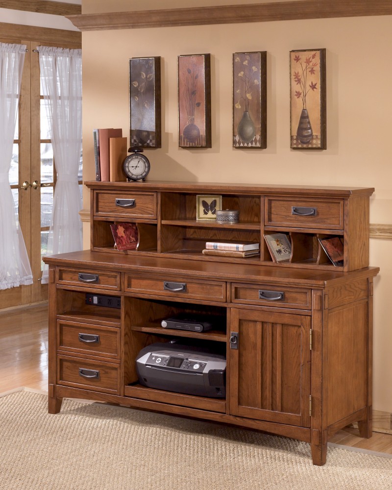 cross island - home office short desk hutch BWZEYHG