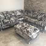 crushed velvet sofa silver panther crush velvet corner sofa bespoke chesterfield all colours KYZOHPU